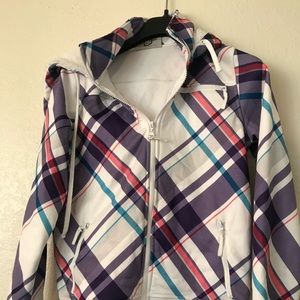 Empyre Size L Plaid Hoodie